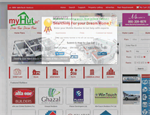 Tablet Screenshot of myhut.in